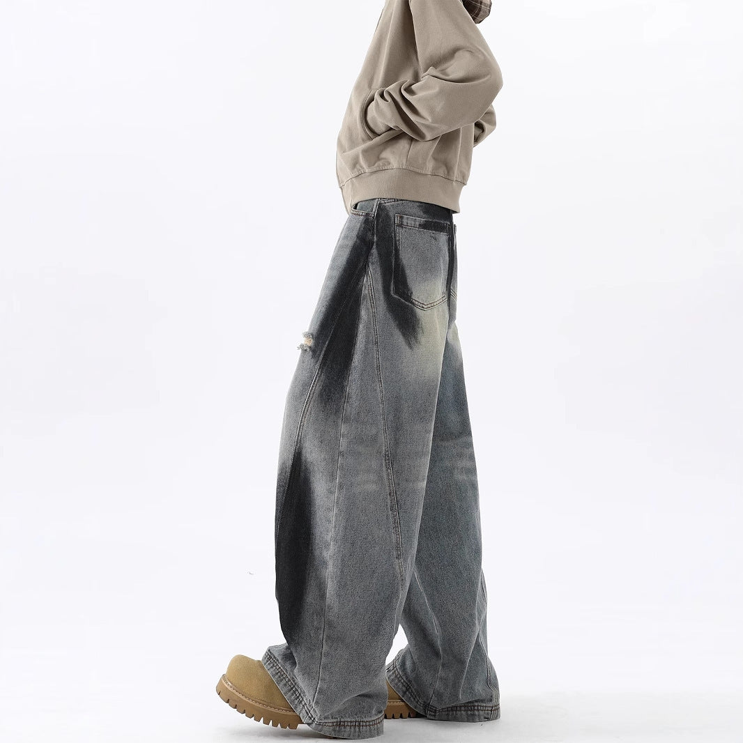 Ripped Machete Jeans