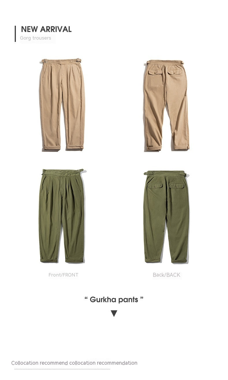Heritage Belted Chinos