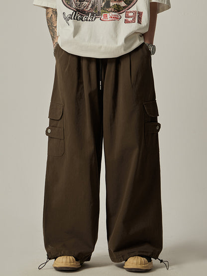 Loose Straight Wide-leg Pants