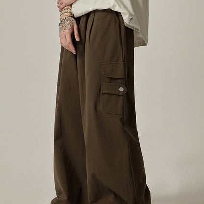 Loose Straight Wide-leg Pants