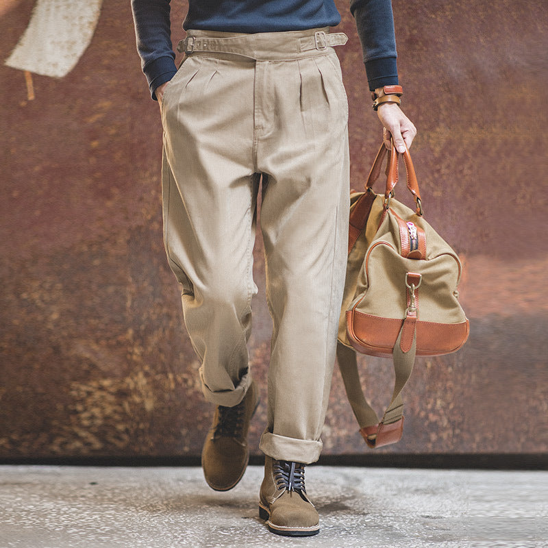 Heritage Belted Chinos