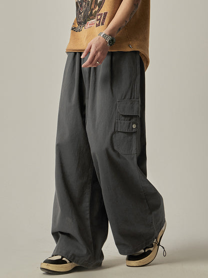 Loose Straight Wide-leg Pants