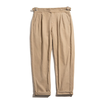 Heritage Belted Chinos